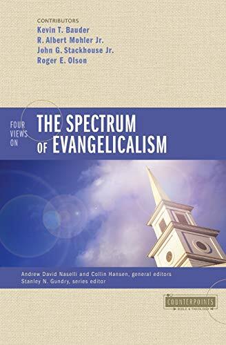 "Four Views on the Spectrum of Evangelicalism compares and contrasts four distinct positions on the current fundamentalist-evangelical spectrum in light of the history of American fundamentalism and evangelicalism. Each contributor defines evangelicalism,
