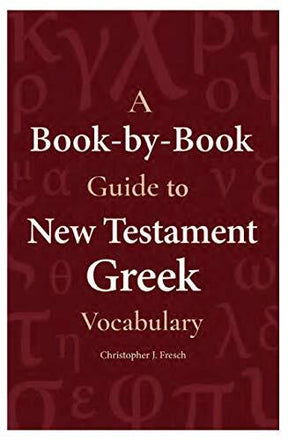 A Book-by-Book Guide to New Testament Greek Vocabulary is intended to help students, pastors, and professors who wish to read a particular book of the Bible in its original language to master the vocabulary that occurs most frequently in the book in quest