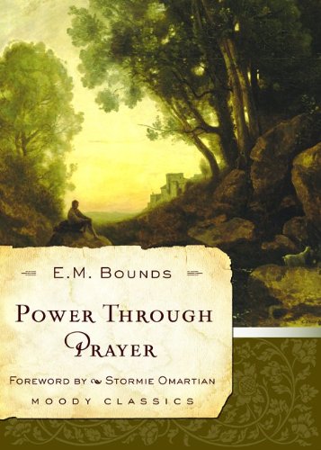 Now with a new foreword by Stormie Omartian. Pastor and civil war chaplain E. M. Bounds penned his slim classic on prayer for the simple reason that Christians don't pray enough. "The little estimate we put on prayer is evident from the little time we giv