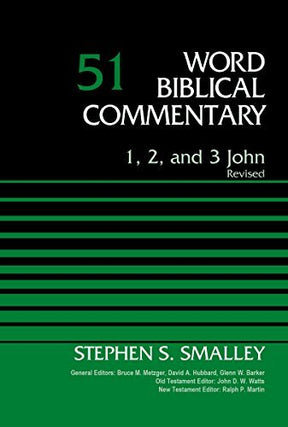 Revised Edition

WBC series delivers the best in biblical scholarship, from the leading scholars who share a commitment to Scripture as divine revelation. It emphasizes a thorough analysis of textual, linguistic, structural, and theological evidence. The 
