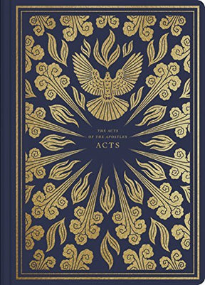 ESV Illuminated Scripture Journal: Acts pairs the entirety of the book of Acts with a lightly dotted blank page opposite each page of Bible text and hand-lettered illustrations interspersed throughout--providing space to creatively engage with and reflect