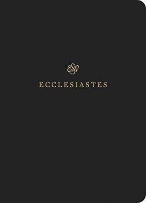 ESV Scripture Journal: Ecclesiastes positions the full text of the book of Ecclesiastes opposite lightly lined blank pages for recording notes and prayers--a great resource for personal Bible reading and reflection, group Bible studies, or sermon notes.