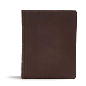 To inspire you to grow in your understanding and love for God's Word, the CSB Study Bible includes an award-winning array of study resources including over 16,000 study notes, tools, and word studies--each tool presented on the same page as the verses it 