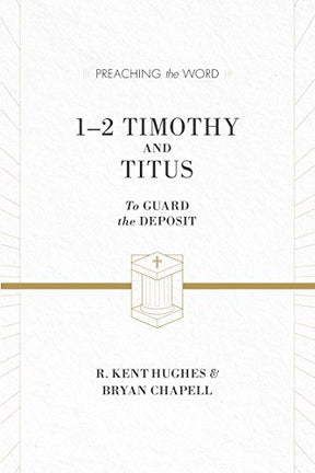 To Guard the Deposit

Offering timely instruction to the local church, Hughes and Chapell teach through three of Paul's pastoral letters. This volume is part of the Preaching the Word series—known for its clear exposition and down-to-earth accessibility.