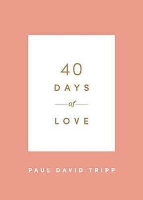 Through 40 daily meditations, Paul David Tripp reminds readers that God's love is always available to them, even through the darkest and loneliest circumstances.