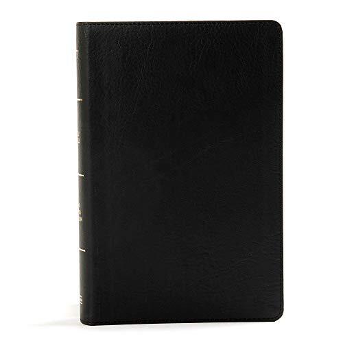 The KJV Large Print Personal Size Reference Bible features large, easy-to-read 11.25-point type in a convenient trim size that is perfect for devotional reading, personal study, or use at church. The large print type also makes this Bible an ideal choice 