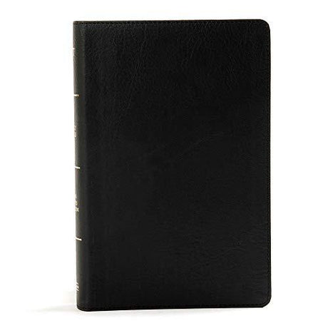The KJV Large Print Personal Size Reference Bible features large, easy-to-read 11.25-point type in a convenient trim size that is perfect for devotional reading, personal study, or use at church. The large print type also makes this Bible an ideal choice 