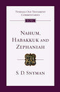 An Introduction and Commentary

Nahum's prophecy of Nineveh's coming destruction. Habakkuk's probing dialogue with the Lord of Israel. Zephaniah's warning to Jerusalem's last great king. In this Tyndale commentary, the texts of these minor but important p