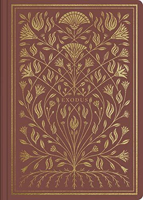 ESV Illuminated Scripture Journal: Exodus pairs the entirety of the book of Exodus with a lightly dotted blank page opposite each page of Bible text and hand-lettered illustrations interspersed throughout--providing space to creatively engage with and ref
