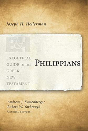 Each volume of the Exegetical Guide to the Greek New Testament (EGGNT) series provides paragraph-by-paragraph exegesis of the Greek text and includes homiletical helps, suggestions for further study, and a comprehensive exegetical outline of the New Testa