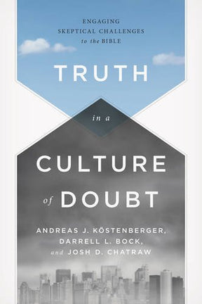 Engaging Skeptical Challenges to the Bible

Truth in a Culture of Doubt takes readers on a journey to explain topics such as the Bible’s origins, the copying of the Bible, alleged contradictions in Scripture, and the relationship between God and evil. Res