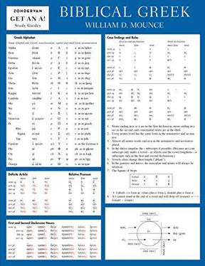 Students of biblical Greek and Hebrew may not know everything they need to know, but they do know there's a lot they need to know! Whether studying for exams or translating passages of Scripture, students need critical information at their fingertips. Ins