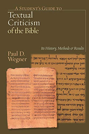 Its History, Methods and Results

In plain language and with ample illustration, Paul D. Wegner presents an overview of the history and methods, aims and results of textual criticism of the whole Bible--the Hebrew Old Testament and the Greek New Testament