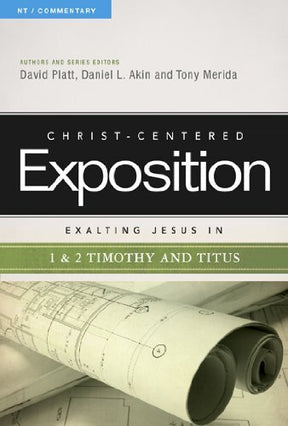Edited by David Platt, Daniel L. Akin, and Tony Merida, this new commentary series, projected to be 48 volumes, takes a Christ- centered approach to expositing each book of the Bible. Rather than a verse-by-verse approach, the authors have crafted chapter