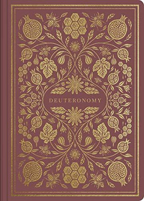 ESV Illuminated Scripture Journal: Deuteronomy pairs the entirety of the book of Deuteronomy with a lightly dotted blank page opposite each page of Bible text and hand-lettered illustrations interspersed throughout--providing space to creatively engage wi
