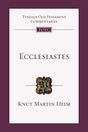 An Introduction and Commentary

The book of Ecclesiastes is probably best known for its repeated refrain that "everything is meaningless," or "vanity." However, a thorough reading demonstrates that this is not its final conclusion. Knut Heim's Tyndale com