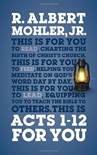 Charting the Birth of the Church

There is no more thrilling part of the Bible than the book of Acts, and no better guide to it than Albert Mohler. This first volume takes in the ascension of Jesus, the coming of the Spirit, the birth of the