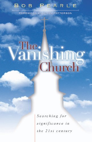 In a powerful and refreshingly honest approach, Pastor Pearle looks realistically at the issues causing the growing irrelevance and weakness of churches today.