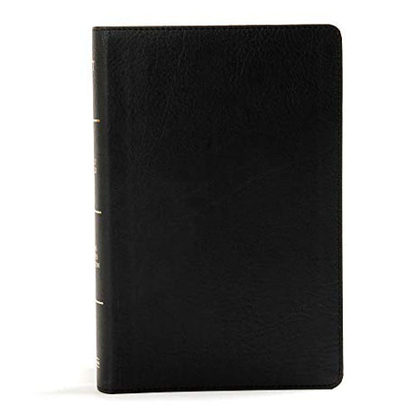 The KJV Large Print Personal Size Reference Bible features large, easy-to-read 11.25-point type in a convenient trim size that is perfect for devotional reading, personal study, or use at church. The large print type also makes this Bible an ideal choice 