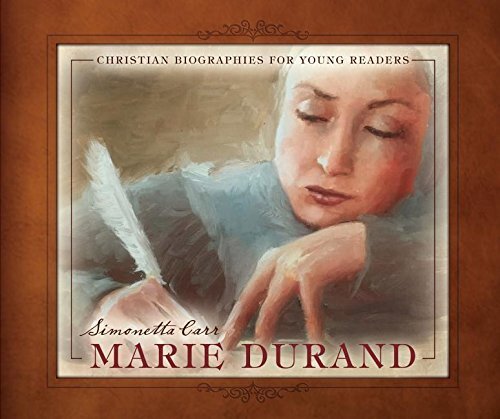 Christian Biographies for Young Readers

In 1730, fifteen-year-old Marie Durand was arrested and taken from her home in a village in Southern France for the crime of having a brother who was a Protestant preacher. Imprisoned in the Tower of Constance, Mar