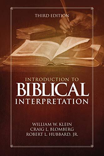 Introduction to Biblical Interpretation, now in its third edition, is a classic hermeneutics textbook that sets forth concise, logical, and practical guidelines for discovering the truth in God's Word. This volume is a valuable tool for readers who desire