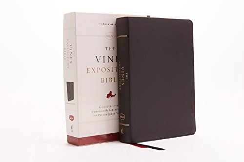 A Guided Journey Through the Scriptures with Pastor Jerry Vines

The Vines Expository Bible provides the opportunity for you to be mentored by a wise minister's Scriptural insights. Delivered in Dr. Jerry Vines' characteristically warm style, each page br