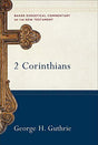 In this addition to the award-winning BECNT series, a respected New Testament scholar offers a substantive evangelical commentary on 2 Corinthians. George Guthrie leads readers through the intricacies of literary structure, word meanings, cultural backdro