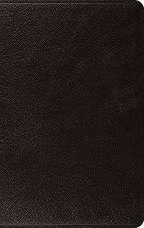 The ESV Large Print Thinline Bible includes the entire ESV text in a readable, larger type size, while maintaining a portable format at less than 1-inch thick, making it a great choice for easy transport.