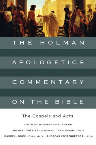 In-depth commentary on the Gospels and Acts featuring analysis and exposition of biblical passages in which apologetics issues arise, with contributions from Michael J. Wilkins, Craig A. Evans, Darrell L. Bock, and Andreas J. Köstenberger.