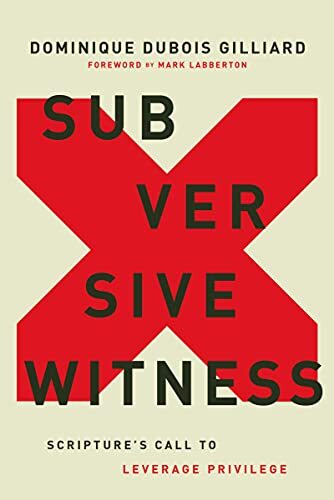 Scripture's Call to Leverage Privilege

In Subversive Witness, Dominique DuBois Gilliard highlights how the stories of key biblical figures show that Christians have an opportunity and responsibility to steward, leverage, and at times forsake privilege fo