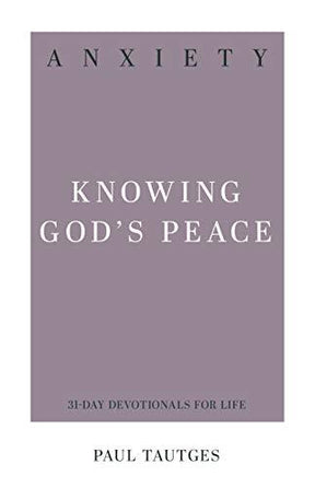Knowing God's Peace

"In anxiety, the suffering of body and soul are intertwined. Counselor Paul Tautges's daily devotional readings, reflection questions, and practical application fuel the faith that strengthens inner security and peace"--