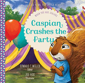 When You Are Jealous

This colorful, beautifully illustrated children's book invites children ages three through eight into Caspian Squirrel's world to learn alongside him how to bring his jealousy to Jesus. Caspian's brother, Jax, is having a birthday pa