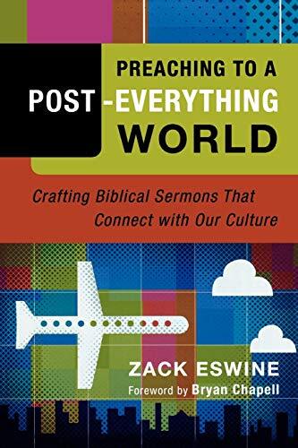 Crafting Biblical Sermons That Connect with Our Culture

Zack Eswine starts this unique pastoral resource with a captivating question: Could I now reach who I once was? Challenging the idea that today's preachers must do away with biblical or expository p