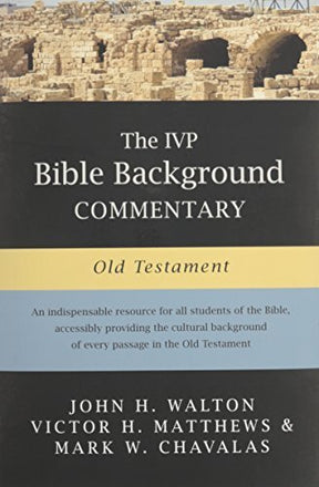 This unique commentary provides historical, social and cultural background for each passage of the Old Testament. From Genesis through Malachi, this single volume gathers and condenses an abundance of specialized knowledge, and includes a glossary, maps a
