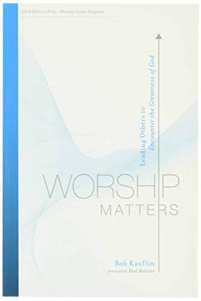 Leading Others to Encounter the Greatness of God

Combining biblical foundations with real-world application, a pastor and professional songwriter guides worship leaders and pastors to root their corporate worship in unchanging scriptural principles rathe