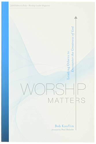 Leading Others to Encounter the Greatness of God

Combining biblical foundations with real-world application, a pastor and professional songwriter guides worship leaders and pastors to root their corporate worship in unchanging scriptural principles rathe