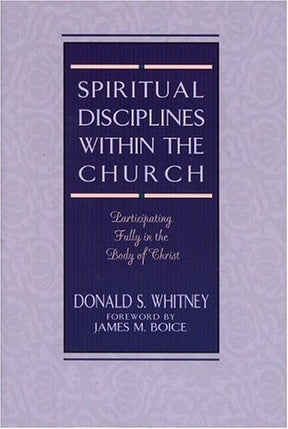 Participating Fully in the Body of Christ

Seminary professor, author and former pastor Don Whitney shows readers how to build a sense of community and be active participants instead of passive attendees.