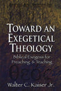 Biblical Exegesis for Preaching and Teaching

Proposes a method of biblical interpretation consisting of contextual, syntactical, verbal, theological, and homiletical analysis.