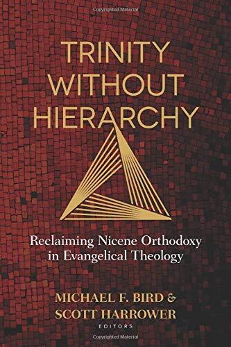 Reclaiming Nicene Orthodoxy in Evangelical Theology

A defense of equality among the persons of the Trinity In response to those complementarian theologians who assert that the Son is eternally subordinate to the Father, the contributors to Trinity Withou
