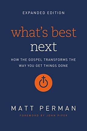 How the Gospel Transforms the Way You Get Things Done

Argues that productivity is about getting the right things done, not necessarily getting more things done, and offers a practical approach for improving productivity in all aspects of life.