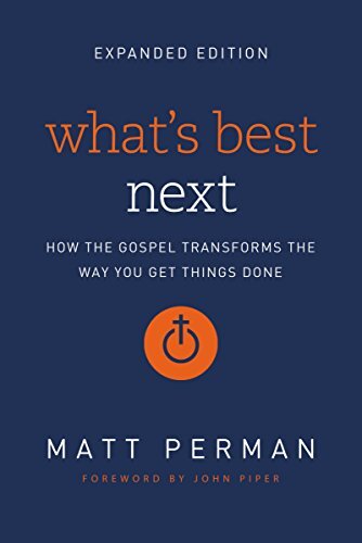 How the Gospel Transforms the Way You Get Things Done

Argues that productivity is about getting the right things done, not necessarily getting more things done, and offers a practical approach for improving productivity in all aspects of life.
