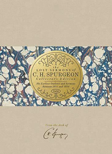 The Lost Sermons of C. H. Spurgeon shed light on Spurgeon's earliest thinking and preaching from previously unpublished sermons from his first five years of ministry.