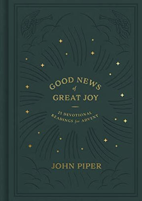 25 Devotional Readings for Advent

Good News of Great Joy by John Piper invites Christians to make Jesus the center of the Advent season through 25 devotional readings.