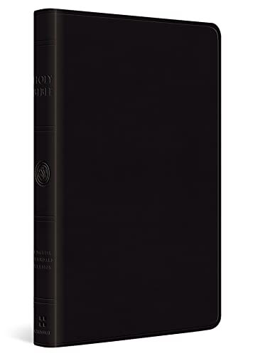 The ESV Large Print Value Thinline Bible includes 10-point Bible text, a quality TruTone cover, and a concordance--all in a portable format that is less than 1 inch thick. Containing the complete ESV text, the Large Print Value Thinline Bible offers treme