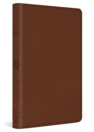 The ESV Large Print Value Thinline Bible includes 10-point Bible text, a quality TruTone cover, and a concordance--all in a portable format that is less than one inch thick. Containing the complete ESV text, the ESV Large Print Value Thinline Bible offers