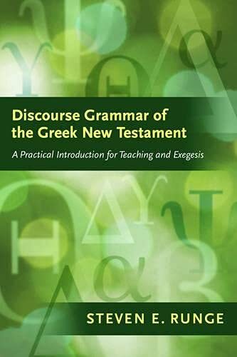 A Practical Introduction for Teaching and Exegesis

This work fills a significant need for a well-researched yet readable guide to discourse analysis. Using cross-linguistic principles and providing copious examples from both narratives and epistles, Rung