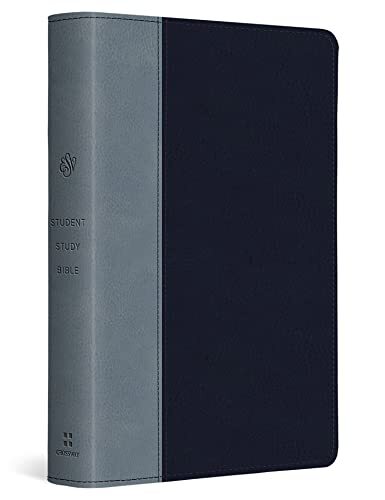 The ESV Student Study Bible, adapted from the ESV Study Bible, contains 12,000+ study notes, book introductions and timelines, 80+ maps and illustrations, 120 character profiles, 900 "Did You Know?" facts, 10 topical articles, and more.
