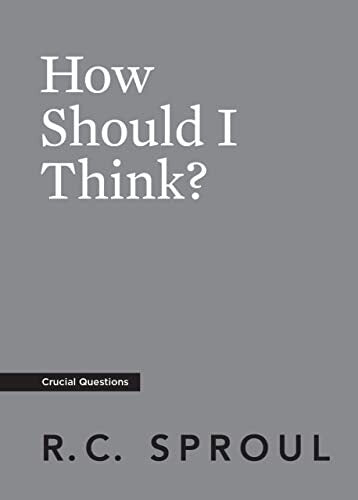 Whether you realize it or not, you're always thinking. Every word you speak and every choice you make comes from the mind that God has given you. Like all God's gifts, this one brings responsibility. In this booklet, Dr. R.C. Sproul shows that how we thin
