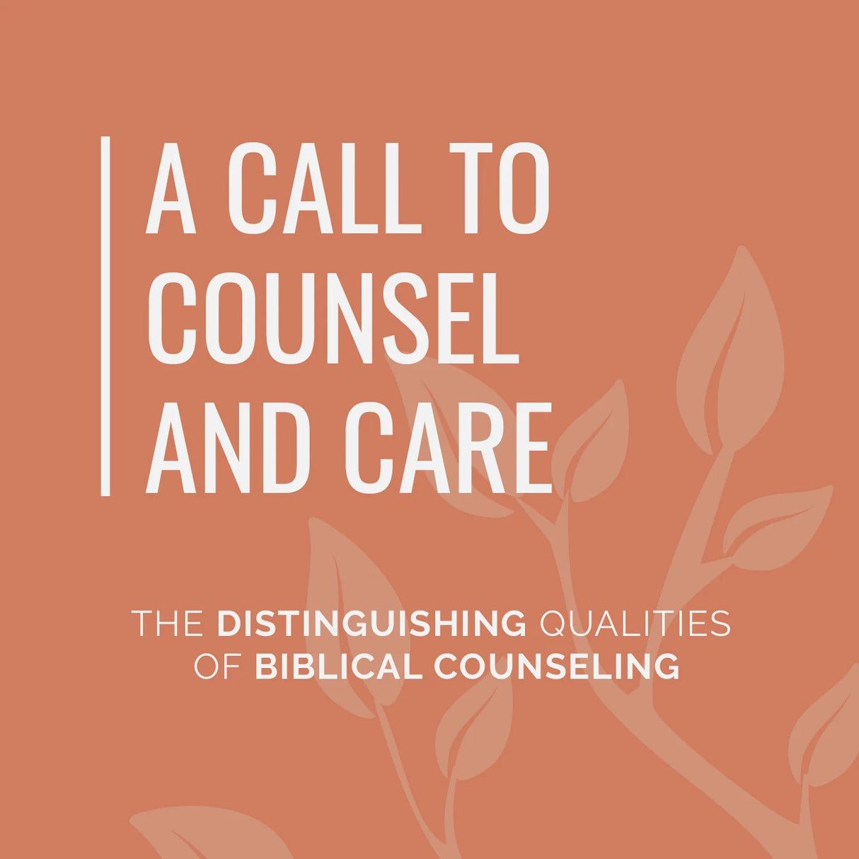 Have you ever considered that you are a counselor? When you speak a word of encouragement to a brother or sister who is suffering from a physical illness, lovingly confront your friend’s sin, or teach a new believer what to think about putting off habits 