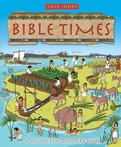 Keep enquiring young minds busy with these detailed depictions of Bible history, and a glimpse behind the scenes - lift the flaps on every page to see what's happening! Brief text explains the setting and references events and stories from the Bible. A fa